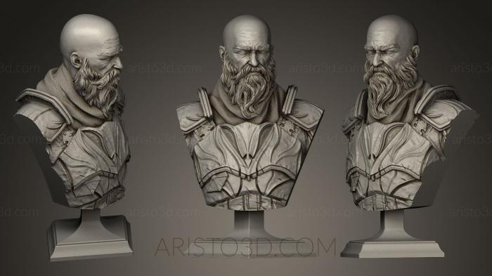 Busts of heroes and monsters (BUSTH_0029) 3D model for CNC machine